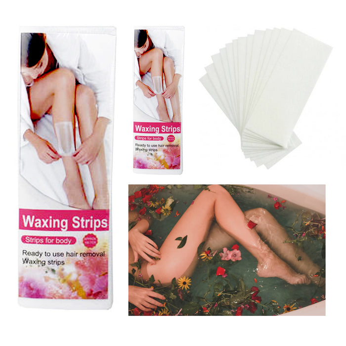 200 Wax Strips Body Hair Removal Waxing Depilatory Leg Under Arms