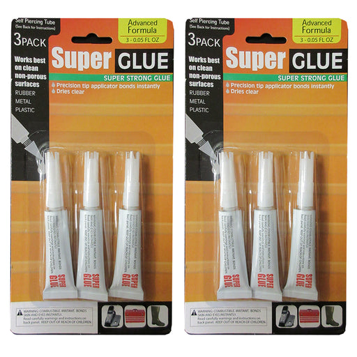 4 All Purpose Glue Contact Cement Adhesive Repair Permanent Bond Acrylic 1  FL OZ