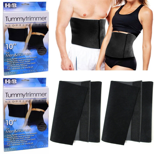 1 Waist Reducer Support Slim Tummy Shaper Exercise Wrap Belt