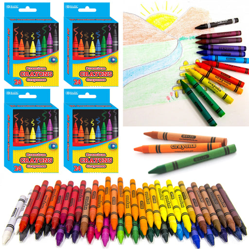 24 PC Water Color Gel Crayons Non-Toxic Coloring Washable Drawing Silky  Crayon, 1 - Kroger