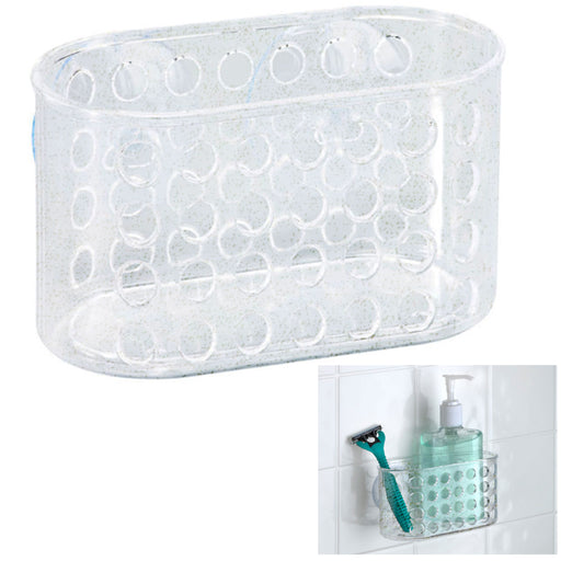 2 Soap Dish Suction Wall Holder Bathroom Shower Cup Sponge Dish Basket —  AllTopBargains