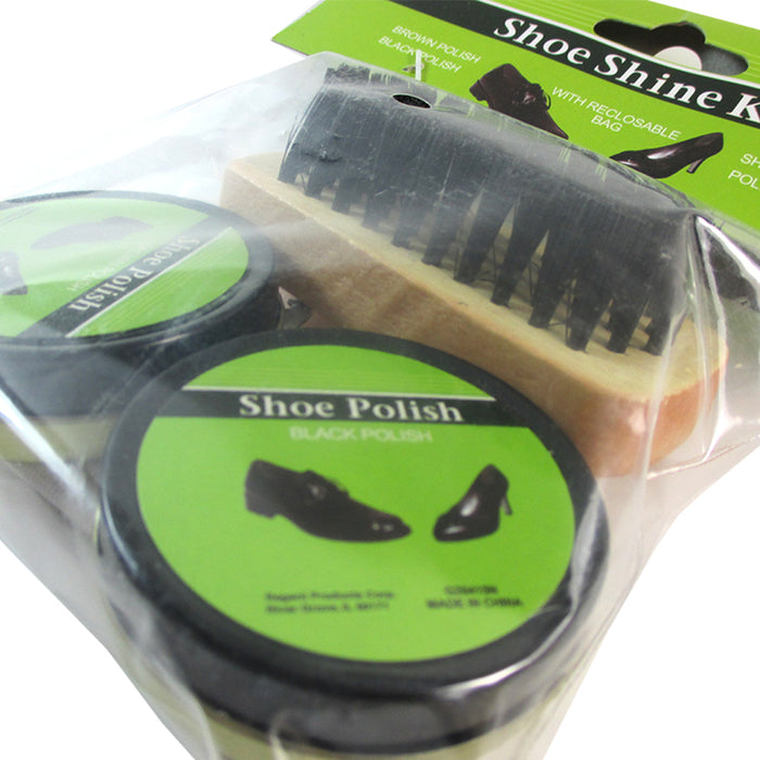 kiwi military shoe care kit