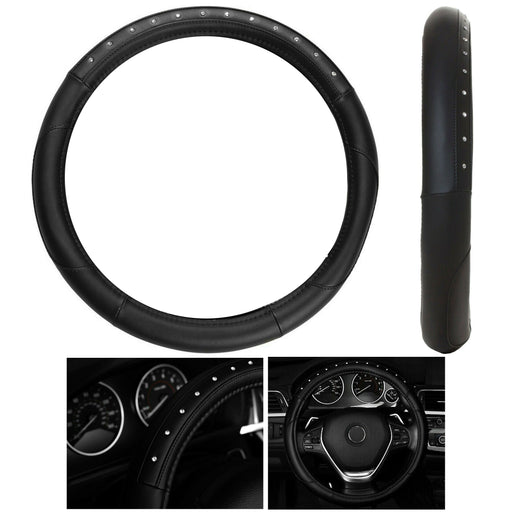 Leather Car Steering Wheel Lock