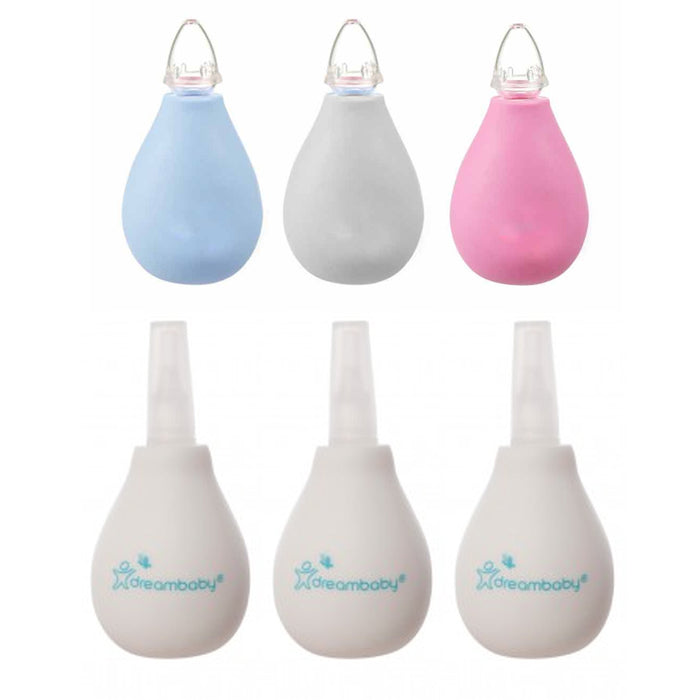 3 Pc Baby Nasal Aspirator Bulb Infant Nose Suction Clean Mucus Hospita ...