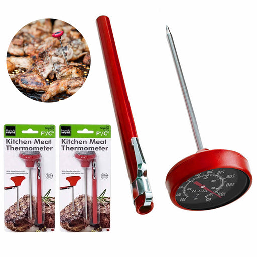 1 Pocket Clip Meat Thermometer Handle Food Grilling Cooking BBQ Smoker —  AllTopBargains