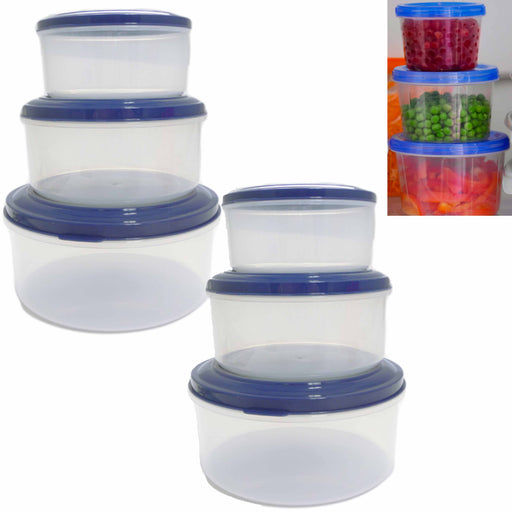 12 Pc Small Food Storage Container Meal Prep Freezer Microwave Reusable  9.5oz