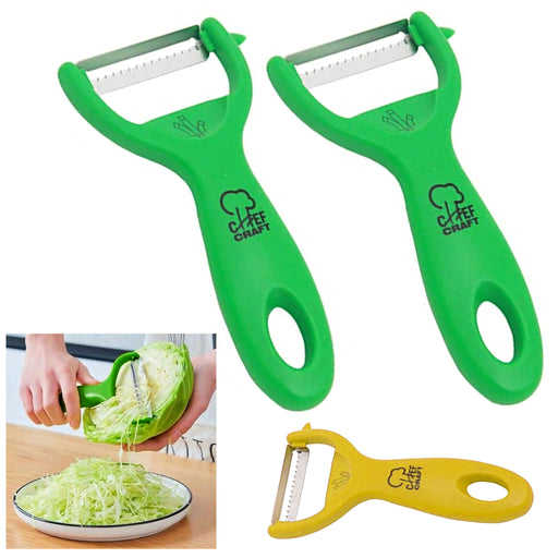 AllTopBargains 2 x Tomato Kiwi Peeler Stainless Steel Scaler Vegetable Cutter Shaver Slicer