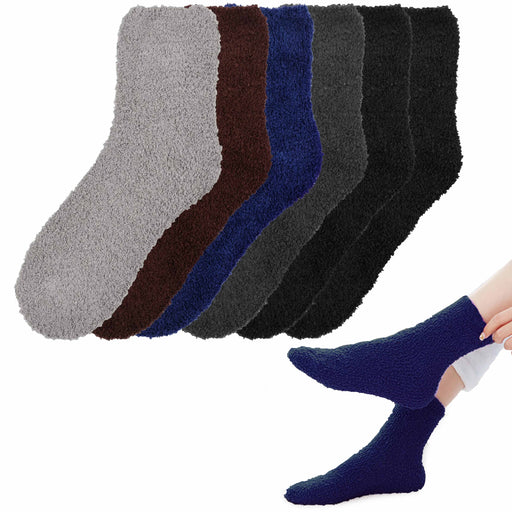 Fuzzy Socks for Women Cozy Soft Warm Socks Casual Home Sleep Comfy Socks 3  Pack