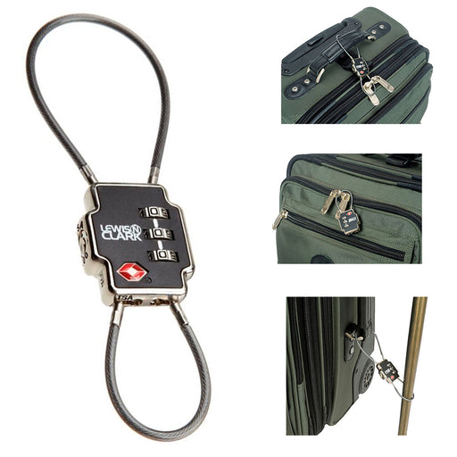 6 Pk Combination Lock Three Digit Padlock Heavy Duty Home Security Locker Gym