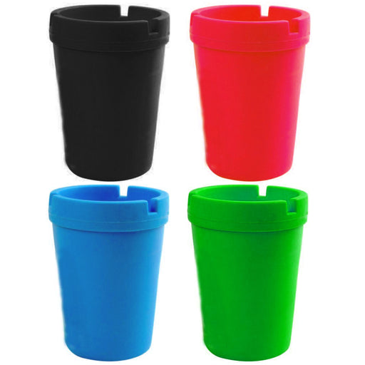 4 Pc Portable Mini Car Garbage Trash Can Bin Wastebasket Butt Bucket A —  AllTopBargains