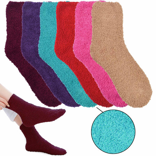 Fuzzy Socks for Women Cozy Soft Warm Socks Casual Home Sleep Comfy Socks 3  Pack