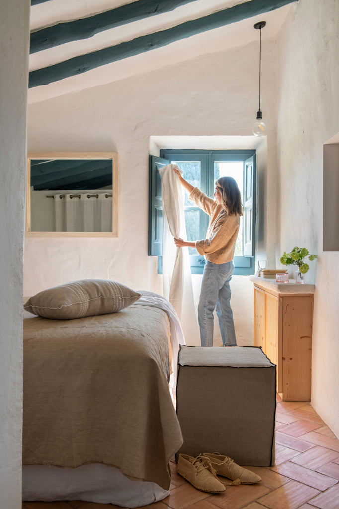 Dormitorio-rústico-decoración