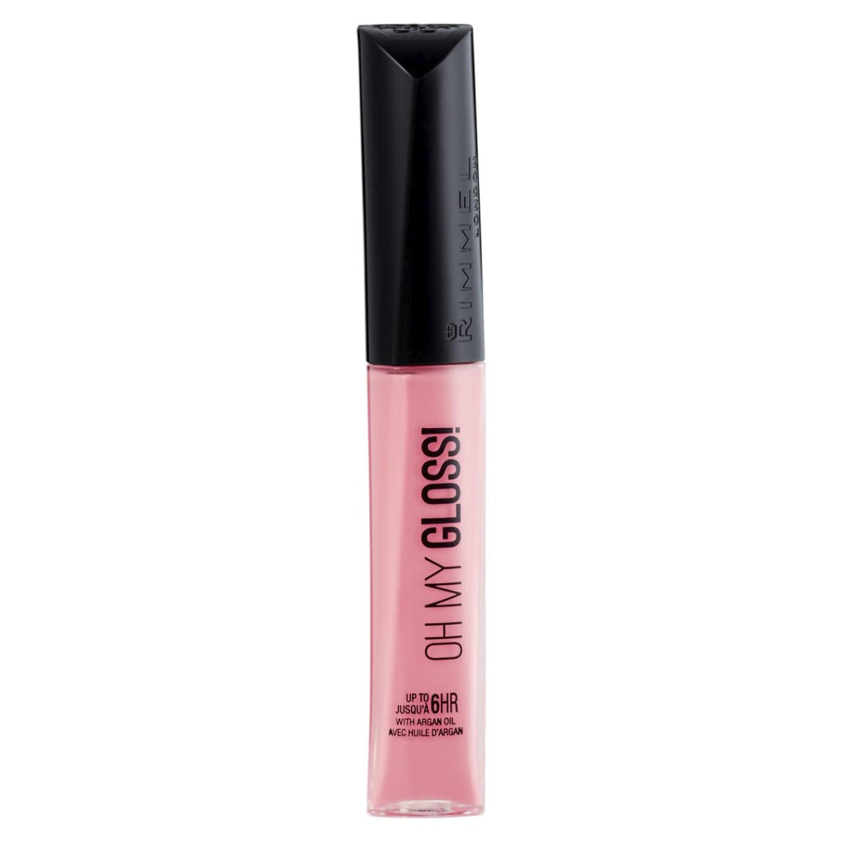 Rimmel London Oh My Gloss! Stay My Rose Lip Gloss, a light pink lip gloss with a shimmery finish NUK