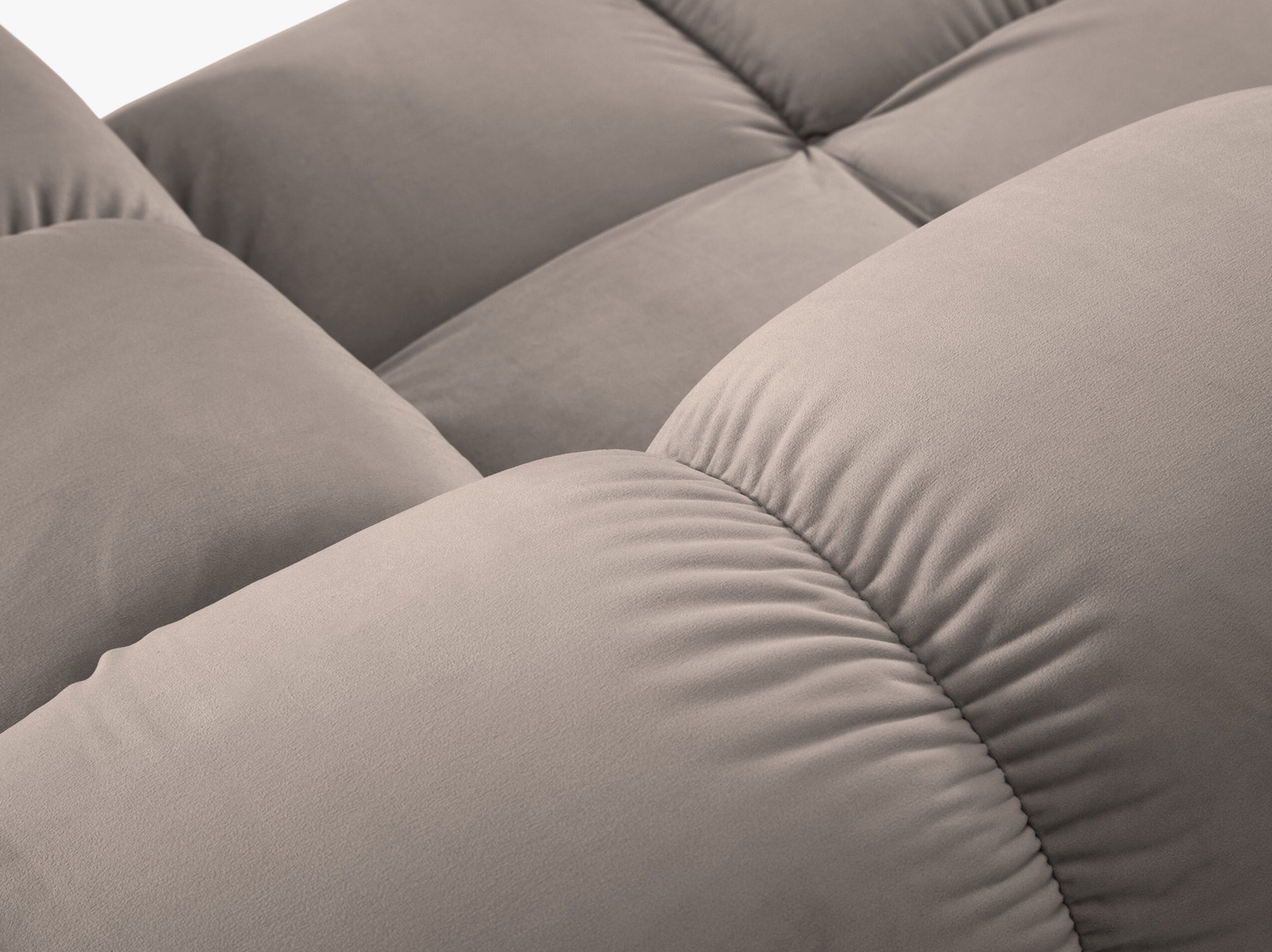 Bellis sofas velvet beige