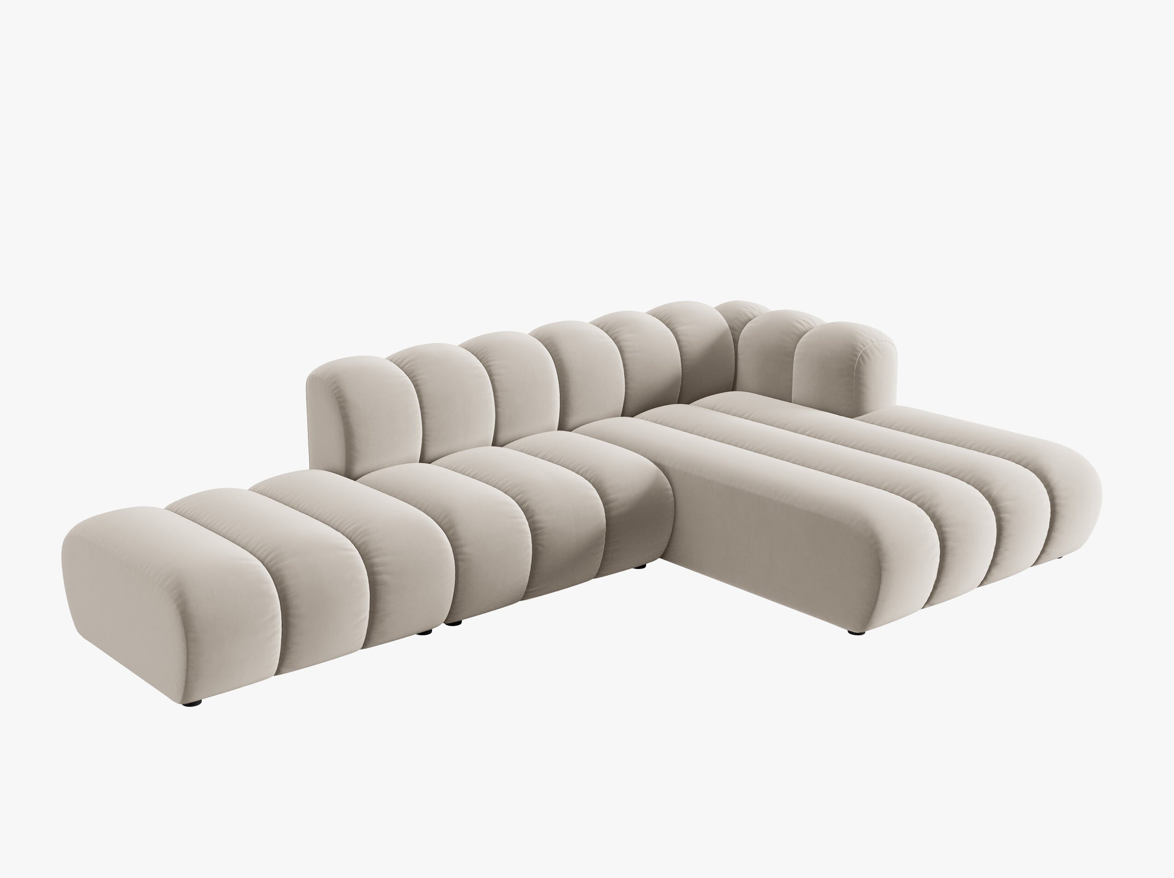 Lupine sofas velvet beige