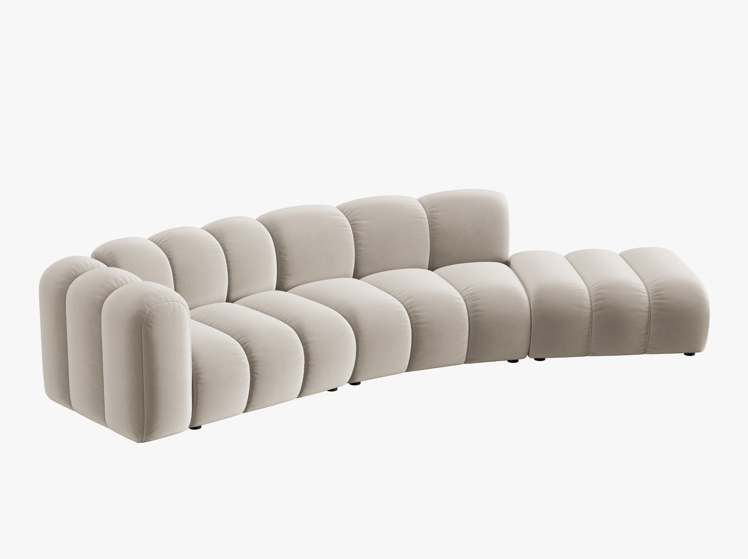 Lupine sofas velvet beige