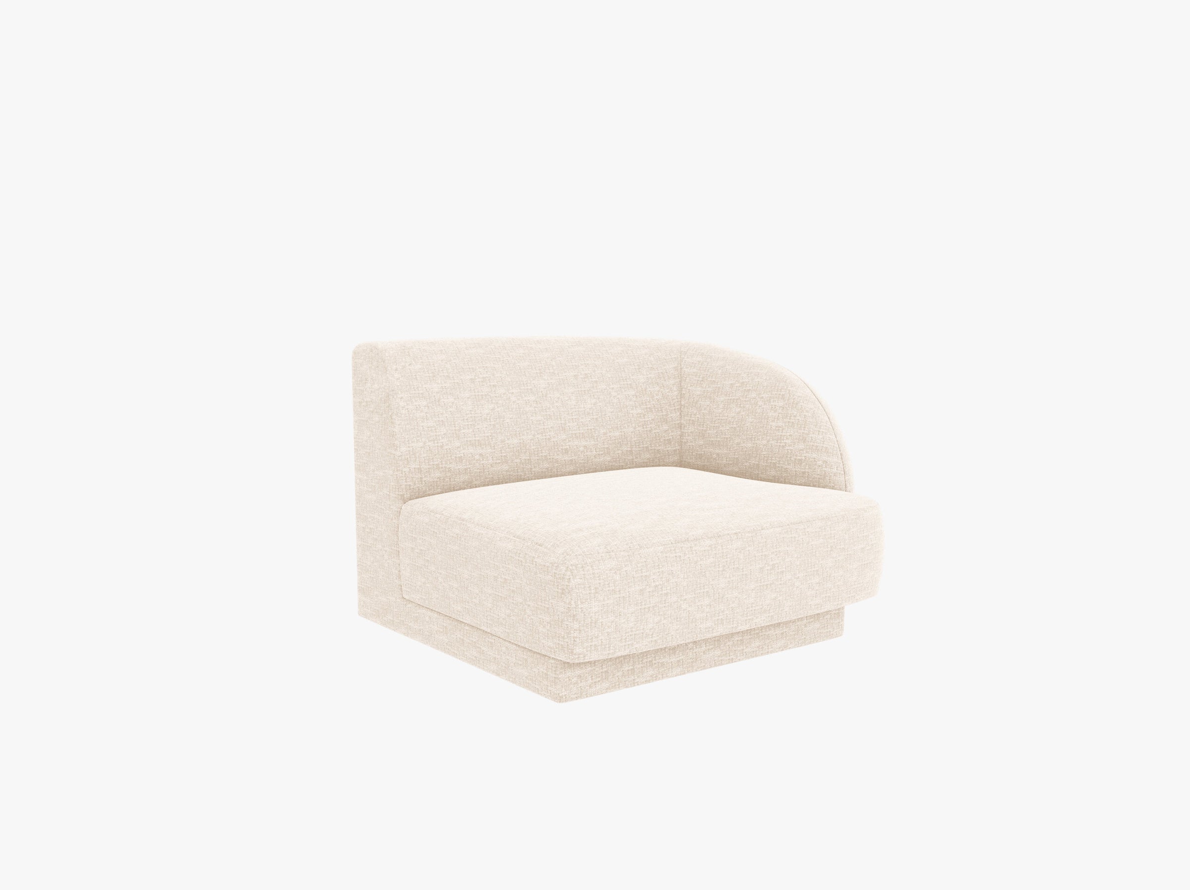 Miley sofas chenille light beige