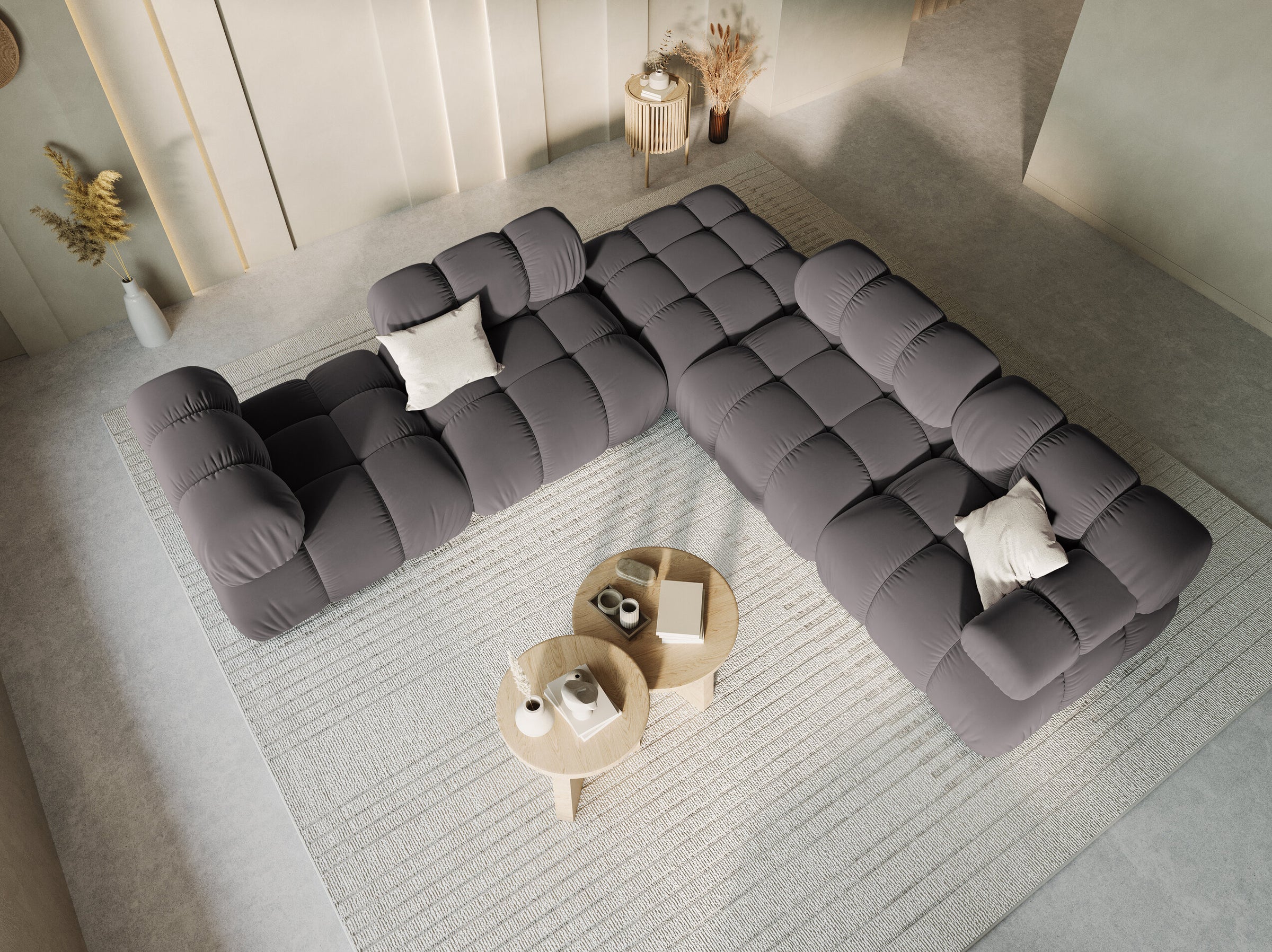 Bellis sofas velvet dark grey