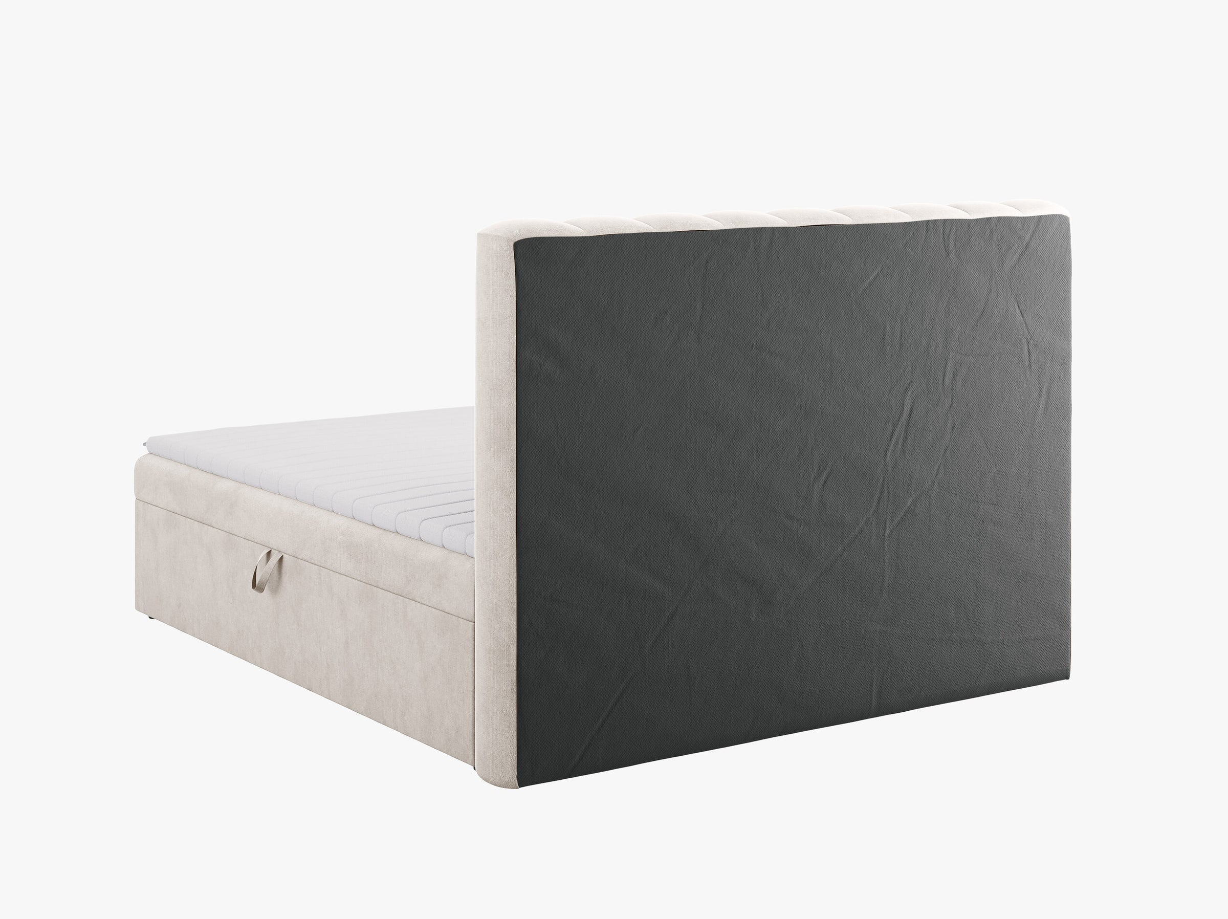 Kelp beds & mattresses structured fabric beige