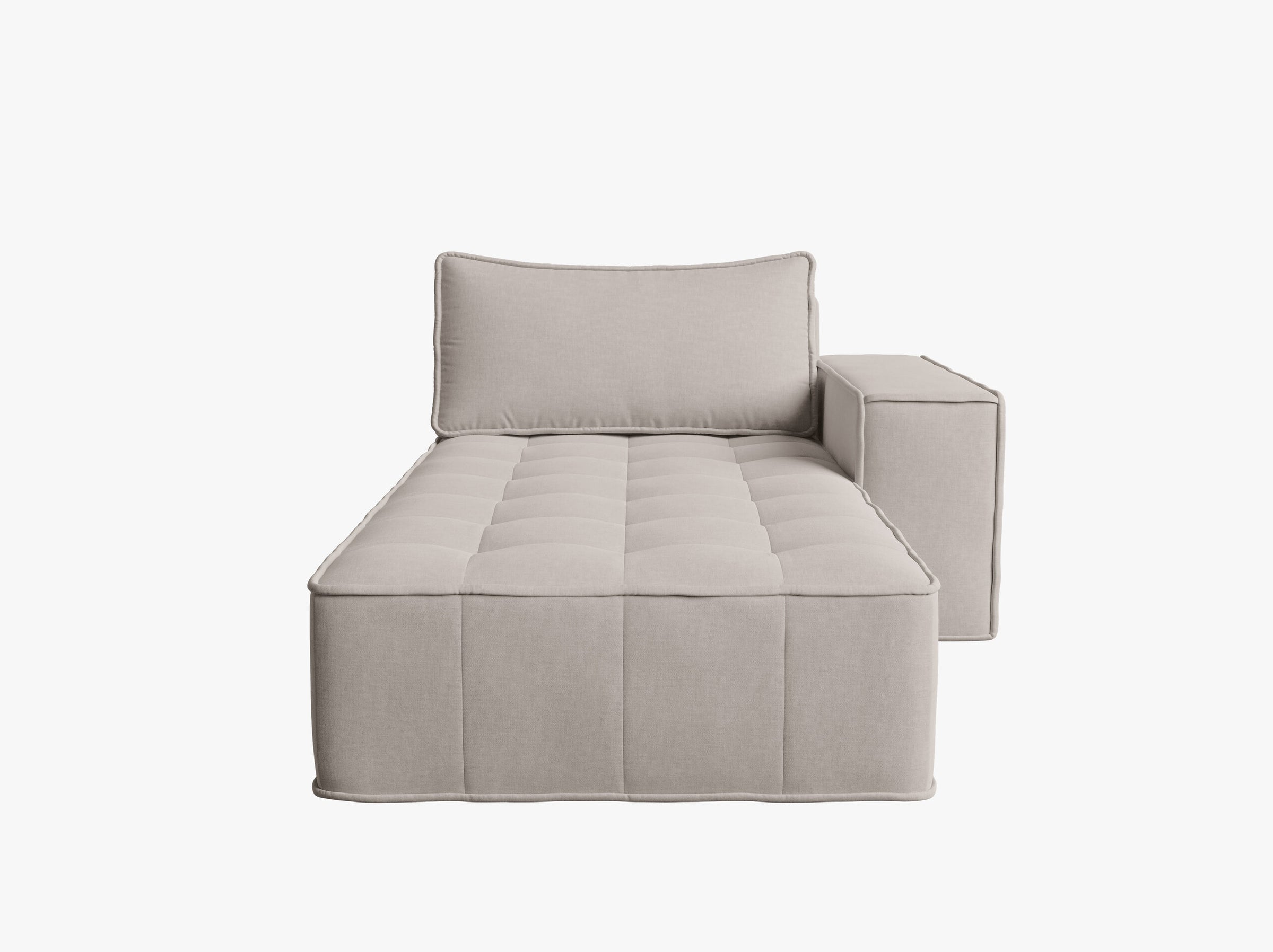 Mike sofas structured fabric light grey