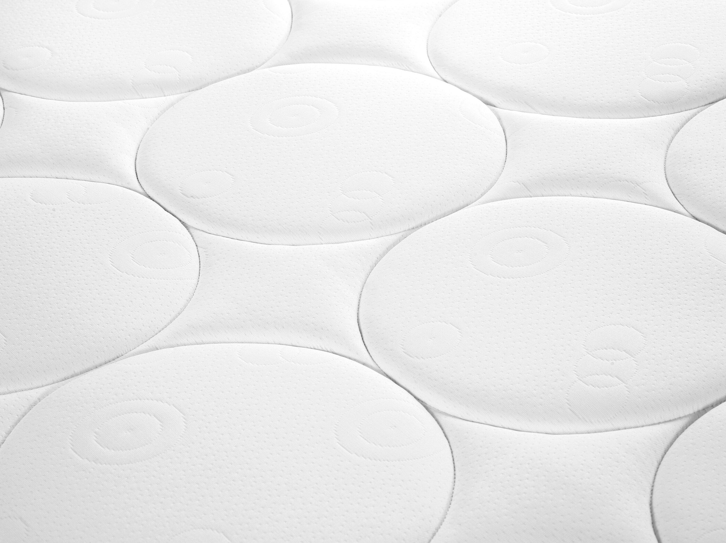 Kavaja beds & mattresses structured fabric white and blue