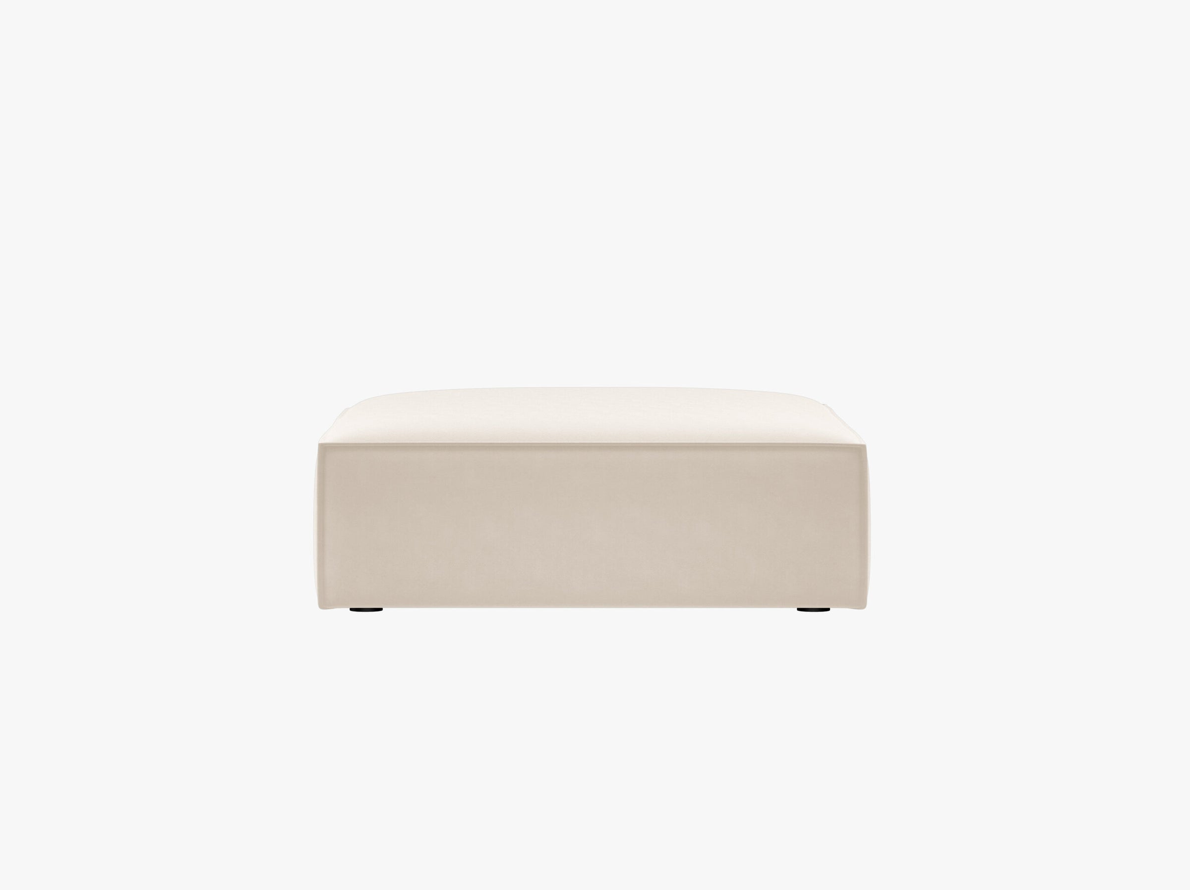 Kaelle sofas velvet light beige