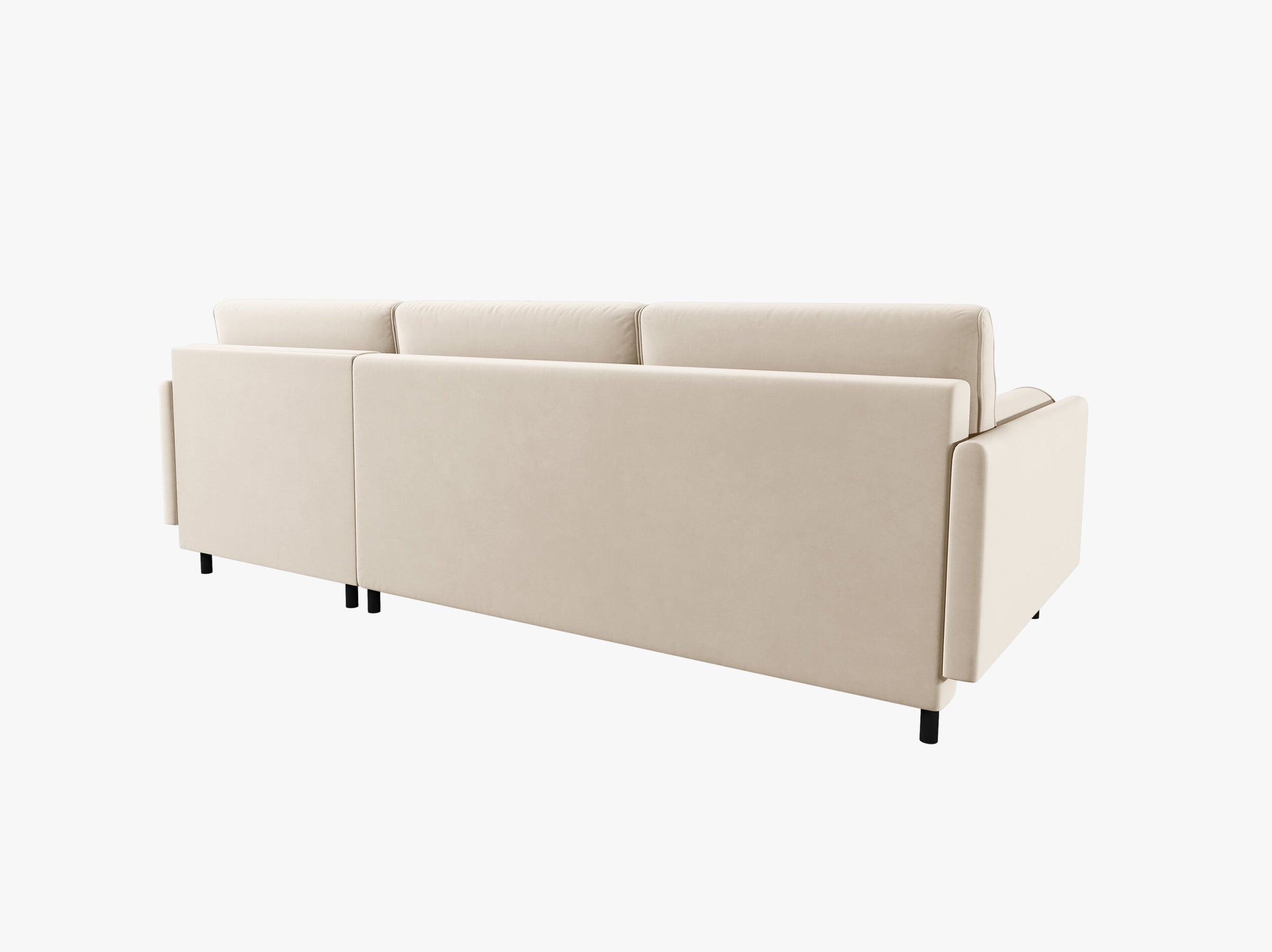 Scott sofas velvet light beige