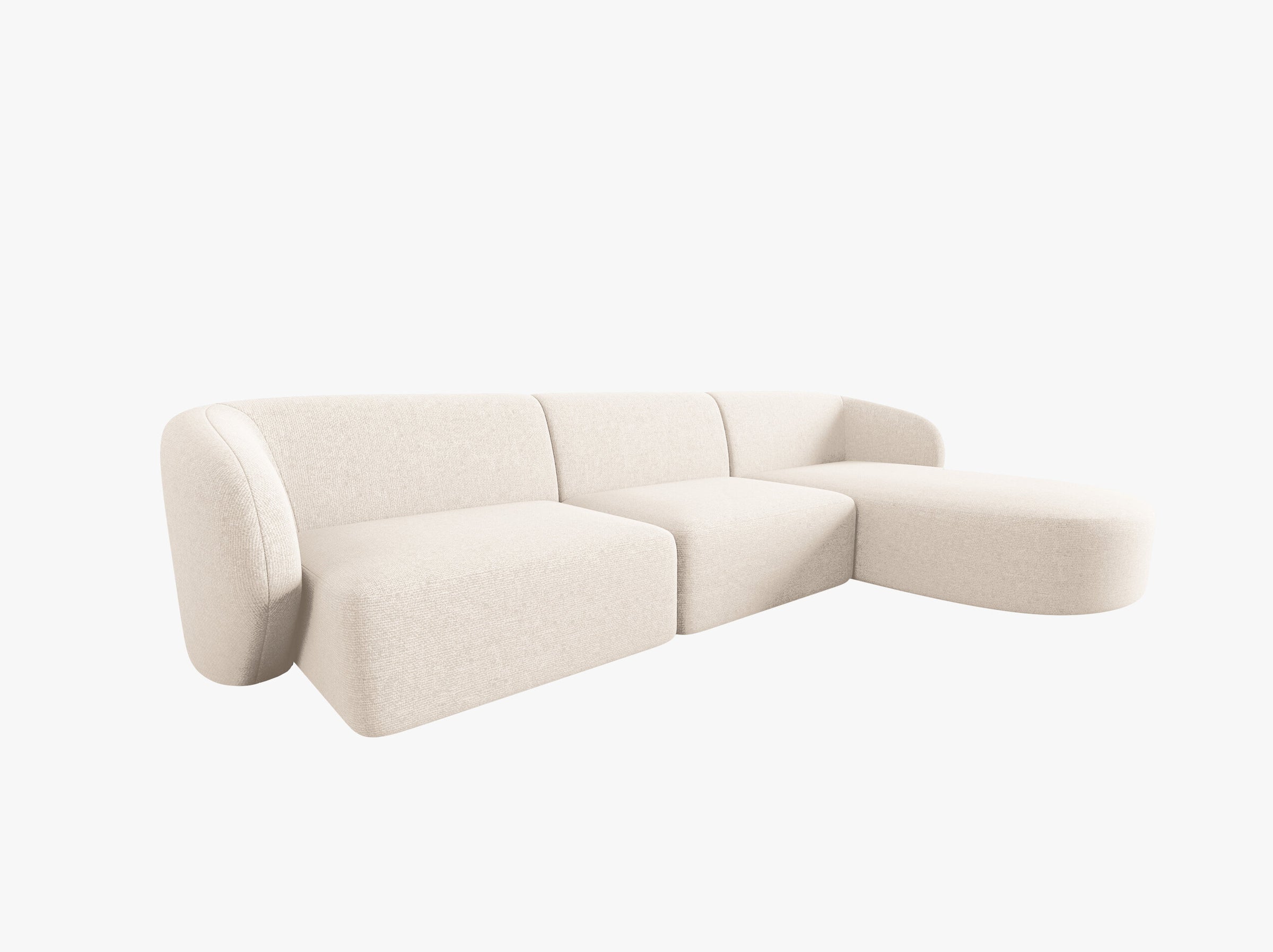 Shane sofas chenille light beige melange