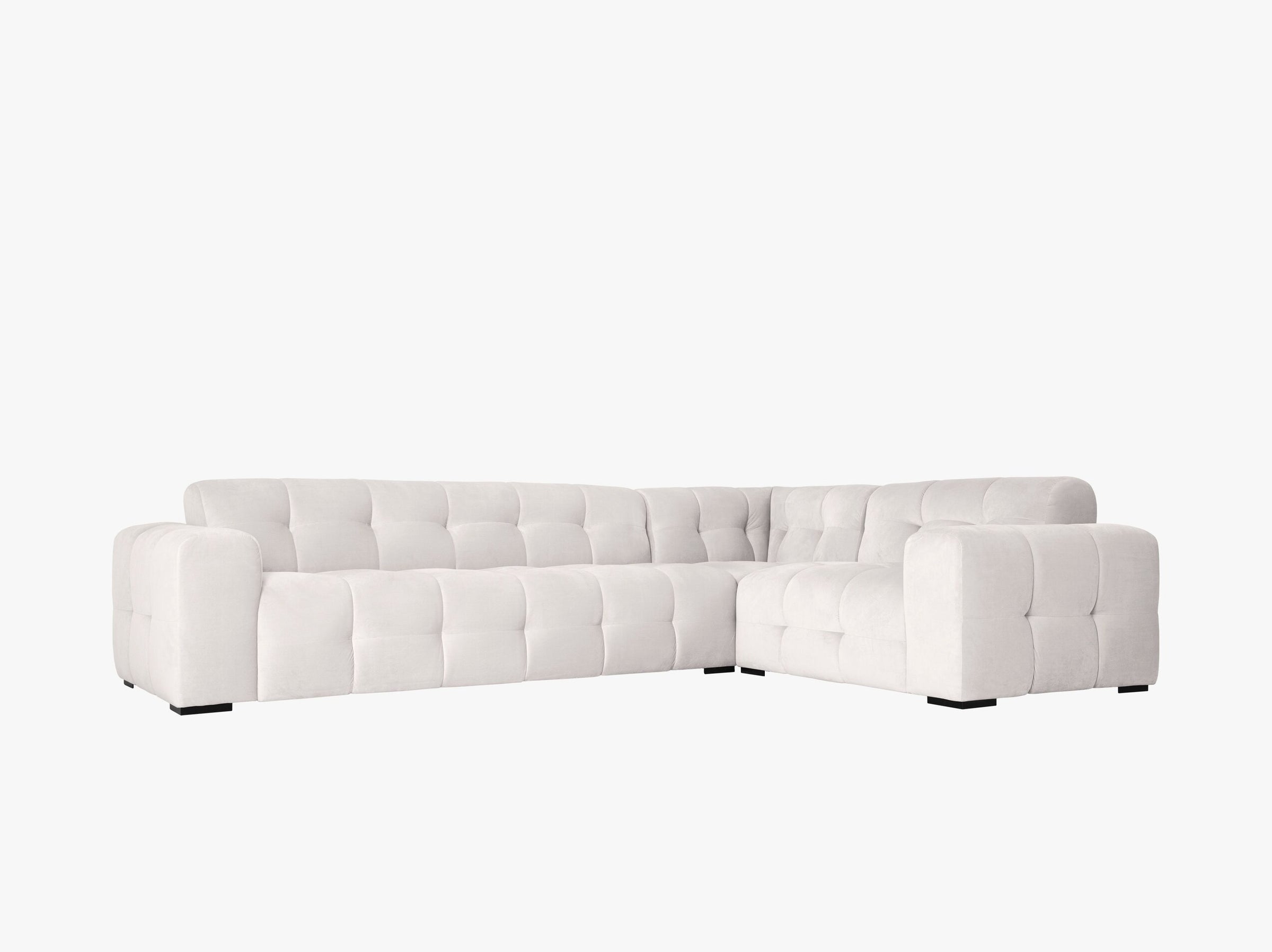 Kendal sofas velvet light grey