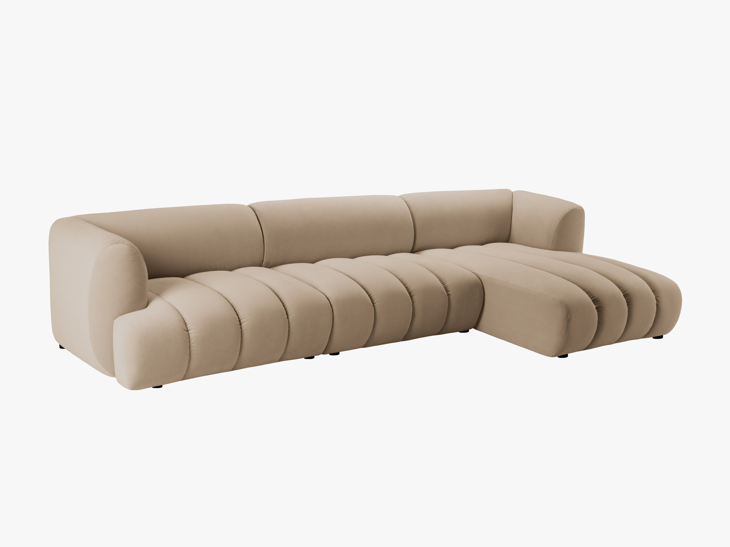 Harry sofas velvet sand