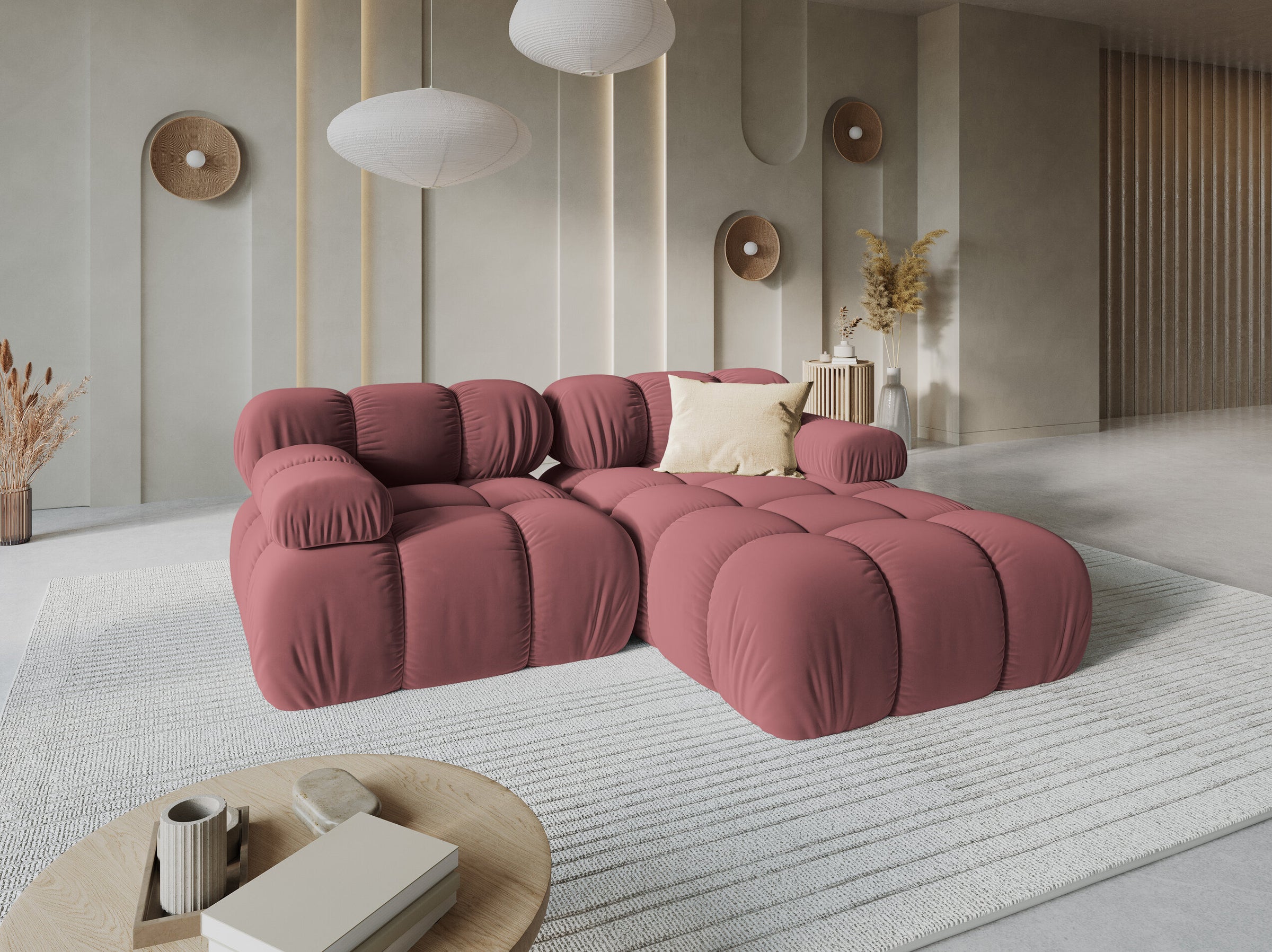 Bellis sofas velvet pink