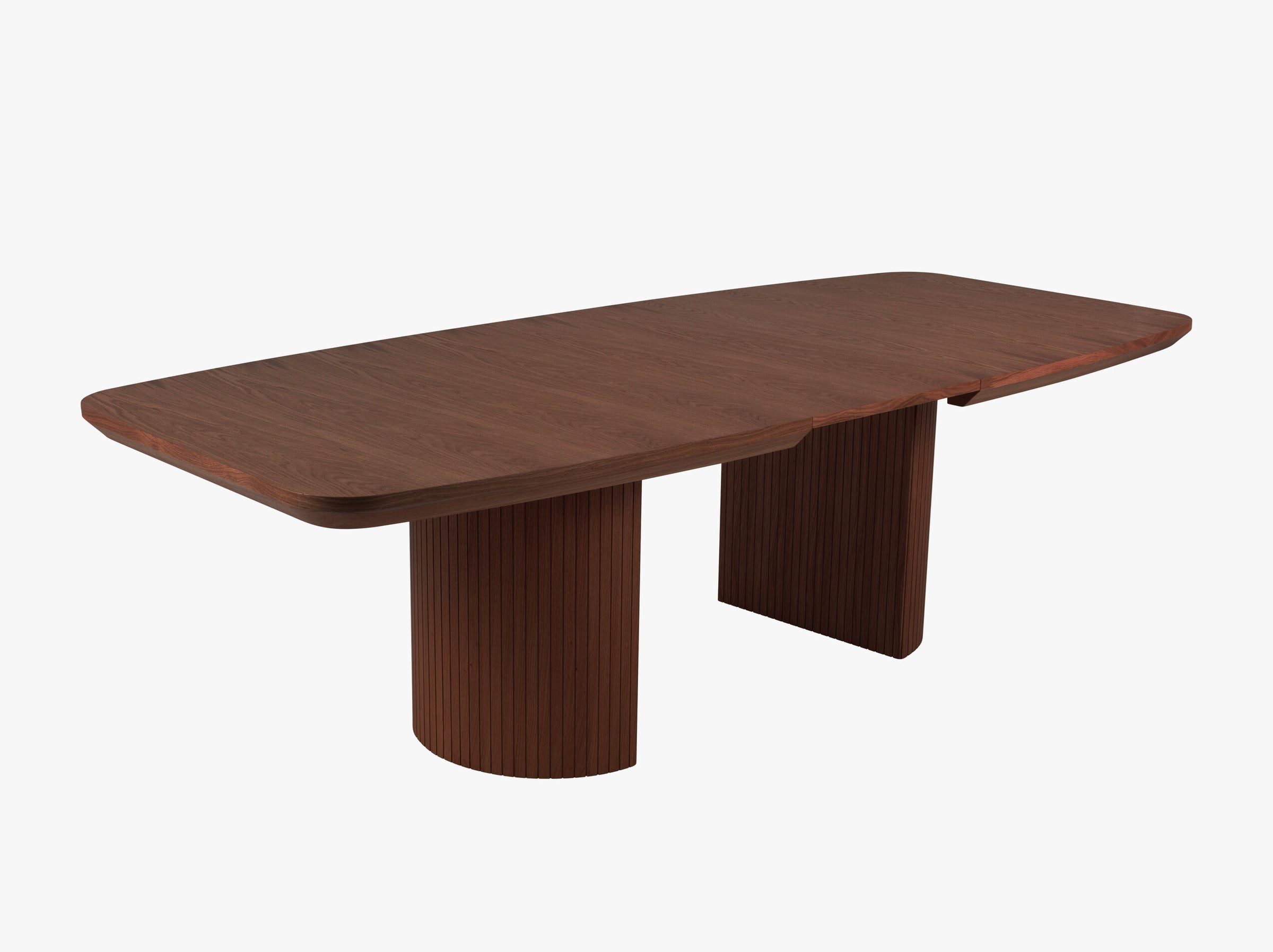 Mana tables & chairs wood dark oak veneer and dark brown oak