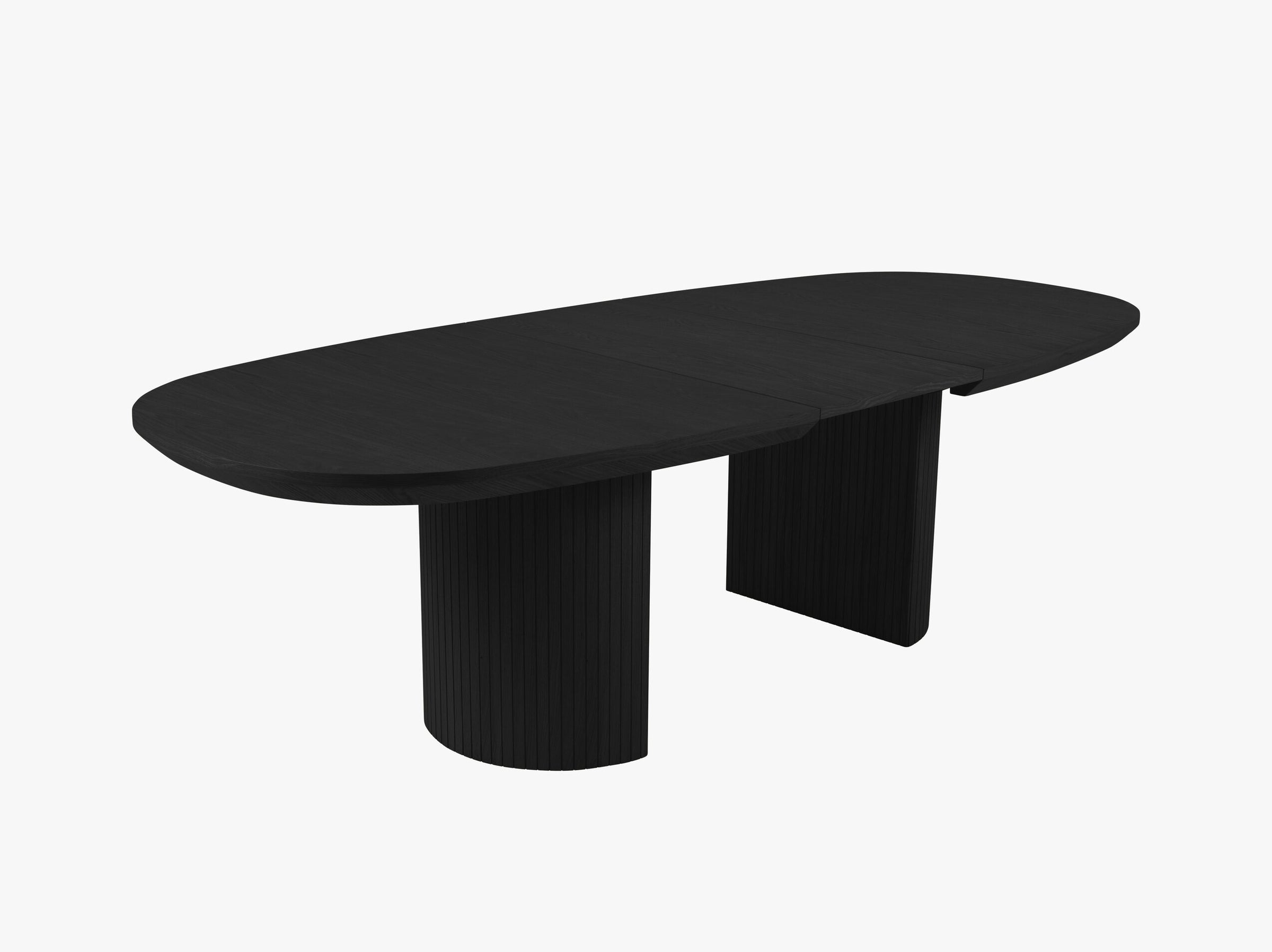 Nido tables & chairs wood black oak veneer and black oak