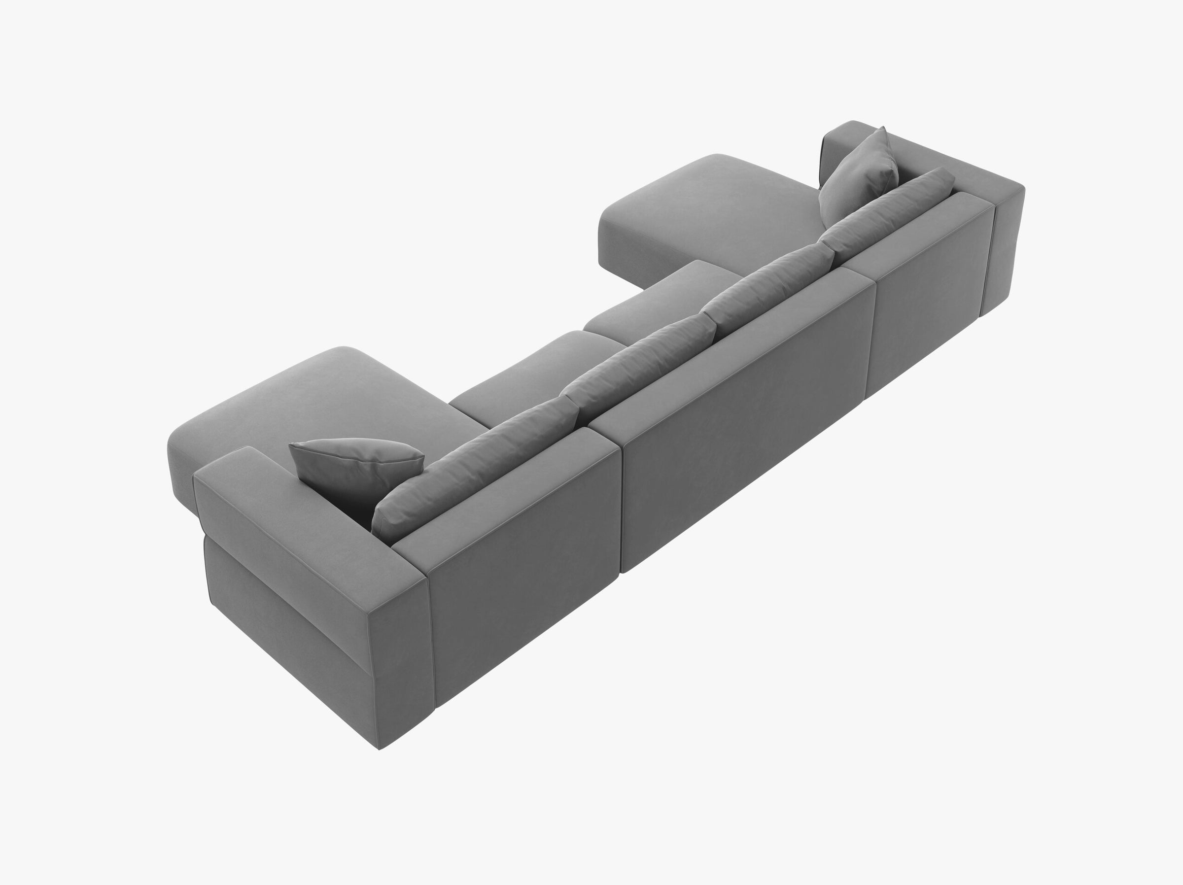 Tyra sofas velvet grey