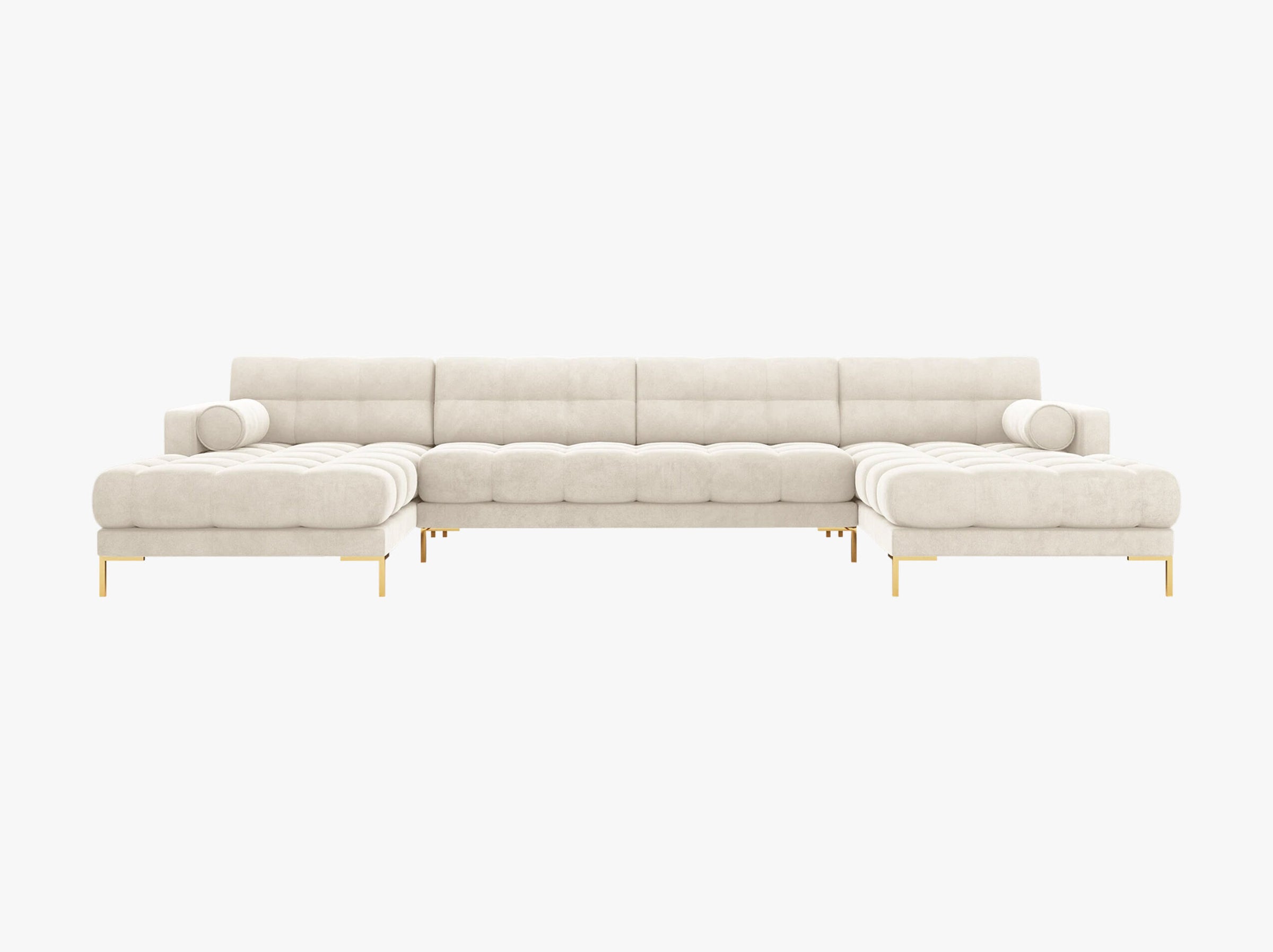 Mamaia sofas velvet light beige