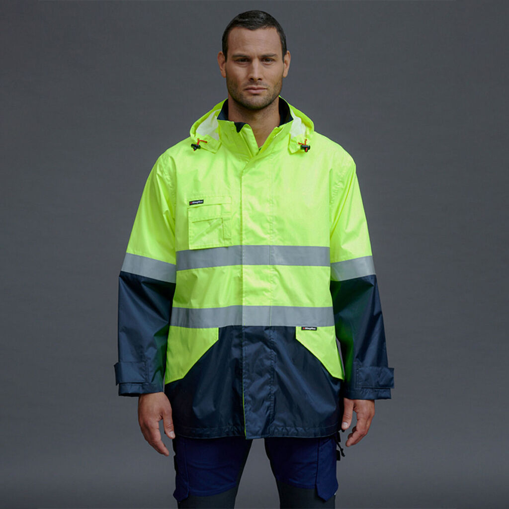 King Gee Reflective Puffer Jacket (K55015) – Workwear Direct