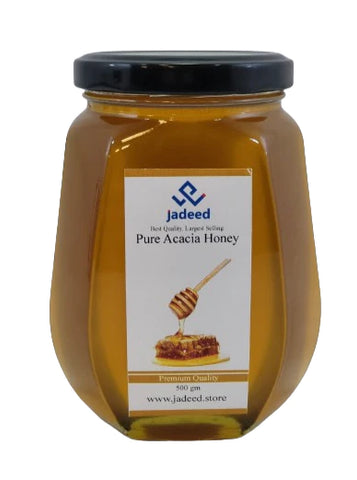 Pure Acacia Honey Best Quality, Largest Selling, in Glass Jar 500gm