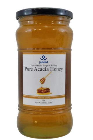 Pure Acacia Honey Best Quality, Largest Selling, in Glass Jar 1kg
