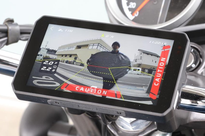 Chigee AIO-5 Lite motorcycle Smart Riding system meets Japanese standards, reduces smartphone navigation damage in tough conditions