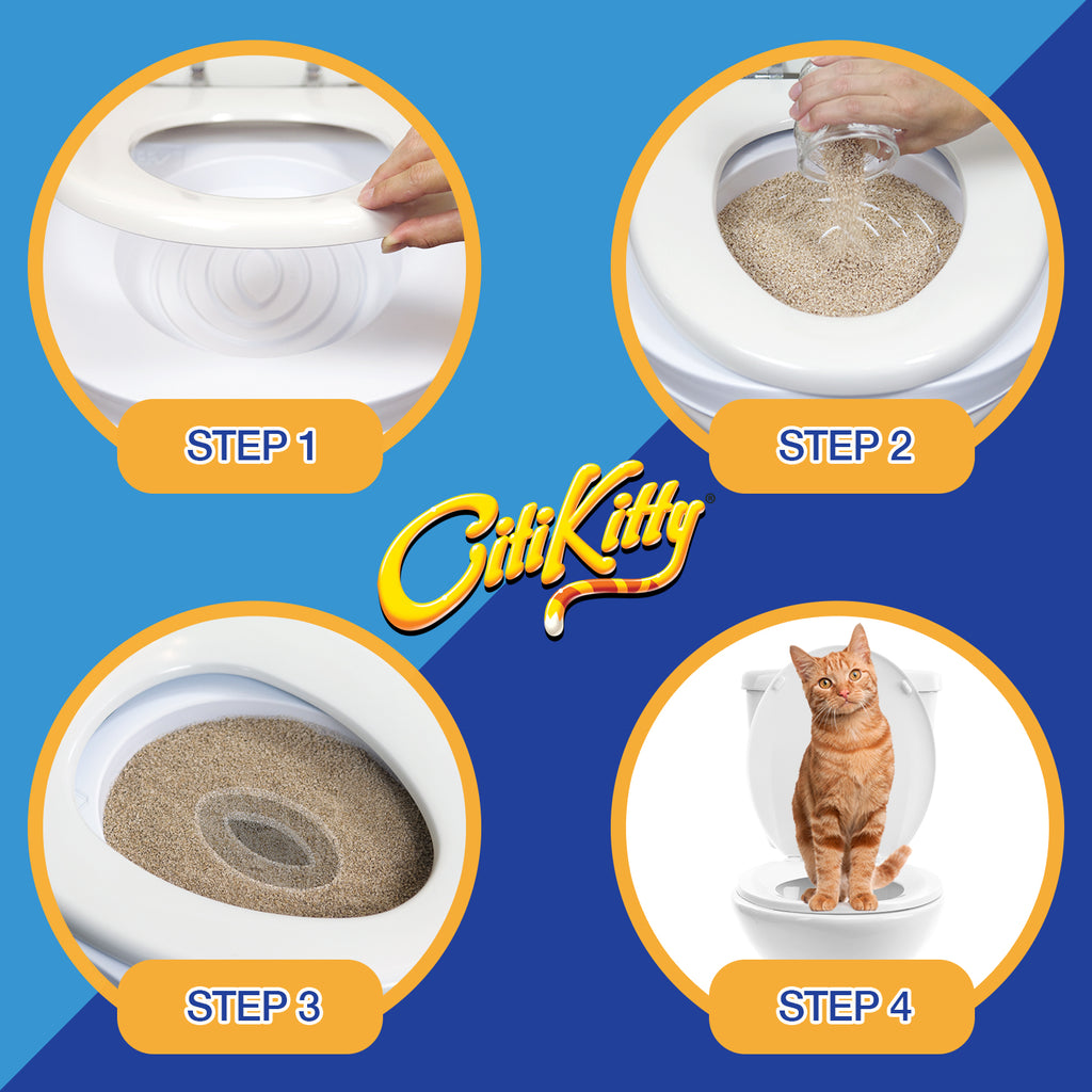 best cat toilet training kit