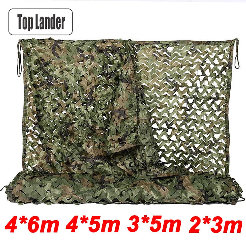 Military Camouflage Net Camo Netting 4x5m 2x3m
