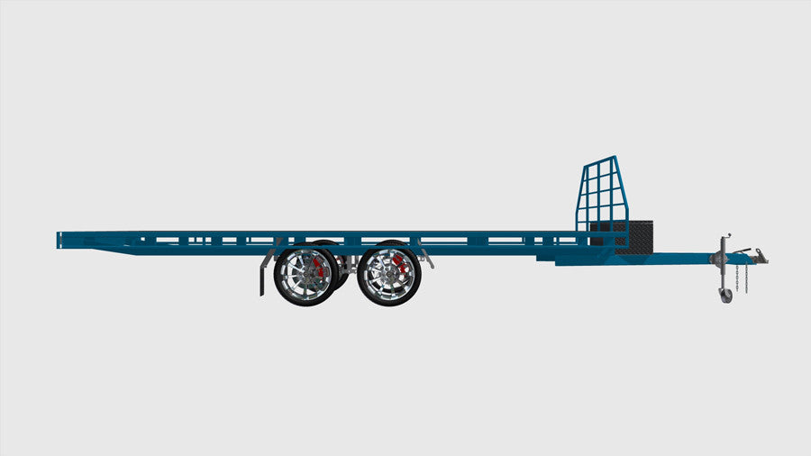 3500kg Flatbed Trailer Plans Build your own Trailer! FabPlans