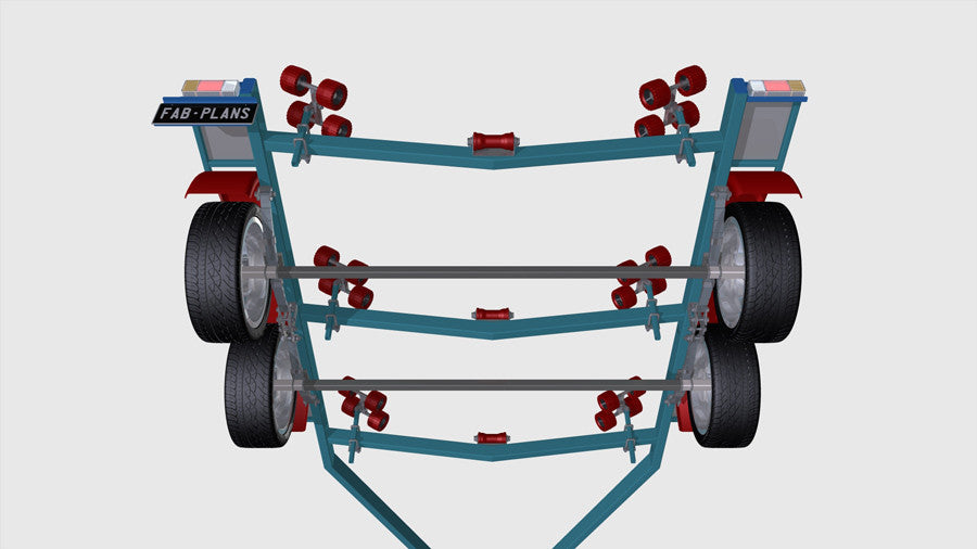 boat trailer plans build your own boat trailer – fabplans