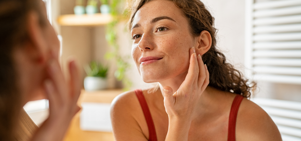 Woman with Healthy Skin