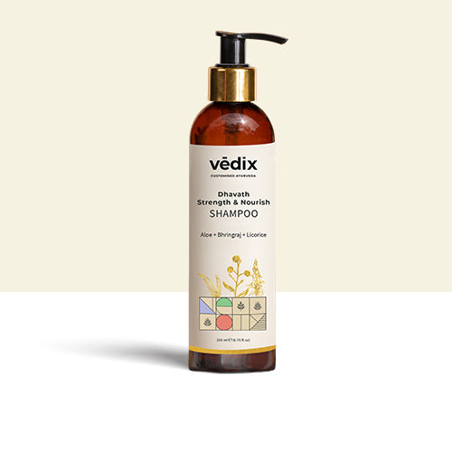 Dhavath Strength & Nourish Sulfate Free Shampoo - Vedix product image