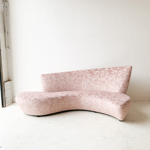 Vladimir Kagan Bilbao Sofa with New Upholstery – Atomic Furnishing & Design