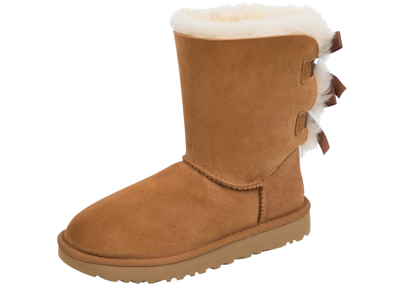 UGG Womens Bailey Bow II Chestnut 