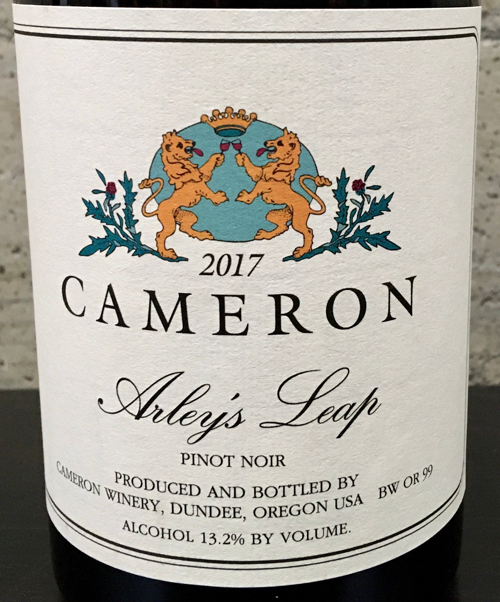 Cameron Arley S Leap Pinot Noir 2017 Avalon Wine