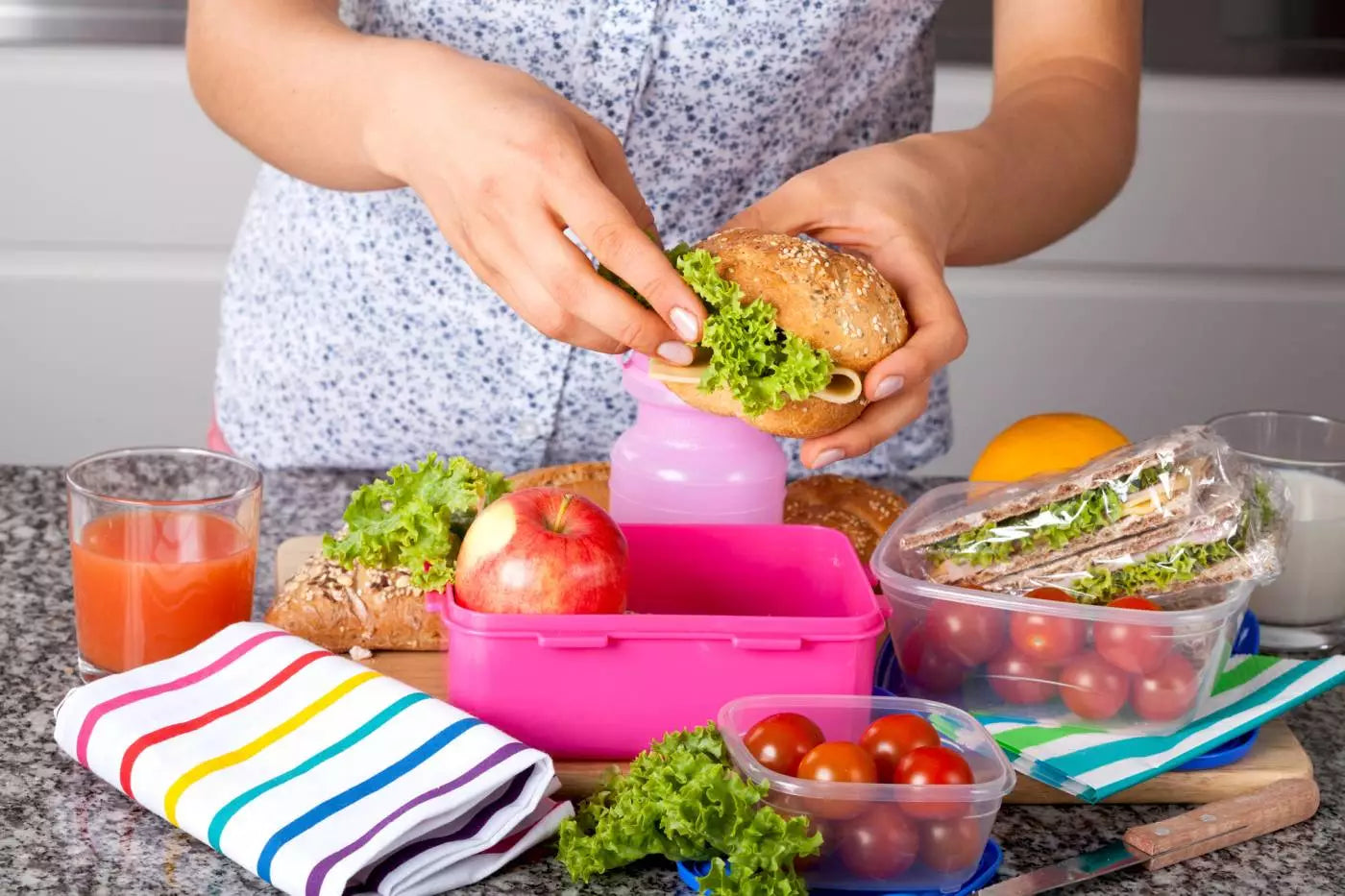 school lunches on a budget feed a family of four