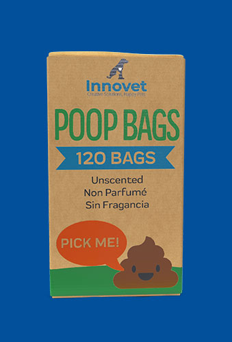 Pooie Vuiton Dog Poop Bags - Biogradeable and Unscented – Canini Shop